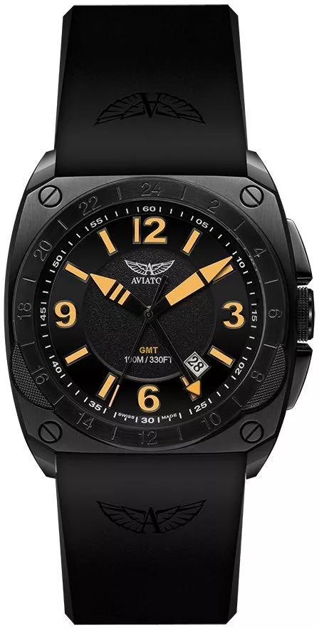 Pánské hodinky Aviator Mig-29 GMT M.1.12.5.053.6 M.1.12.5.053.6