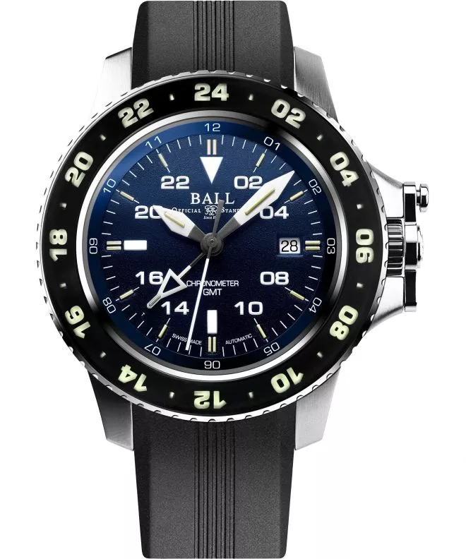 Hodinky pánské Ball Engineer Hydrocarbon AeroGMT II Automatic Chronometer DG2018C-PC-BE
