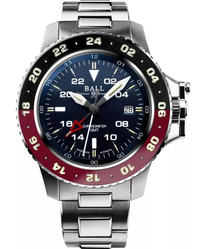 Hodinky pánské Ball Engineer Hydrocarbon AeroGMT II Automatic Chronometer DG2018C-S3C-BE