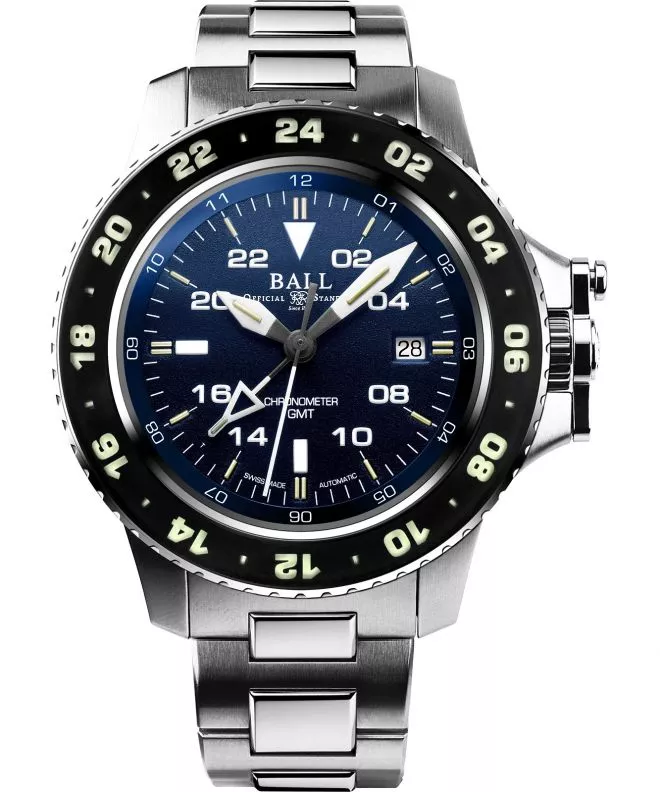 Hodinky pánské Ball Engineer Hydrocarbon AeroGMT II Automatic Chronometer DG2018C-SC-BE