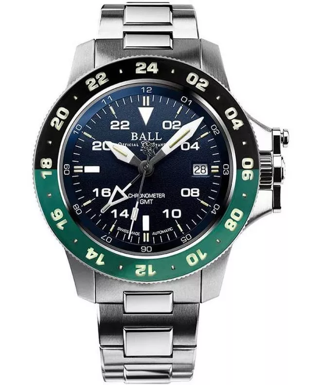 Hodinky pánské Ball Engineer Hydrocarbon AeroGMT II DG2118C-S11C-BE