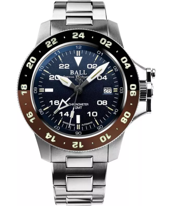 Hodinky pánské Ball Engineer Hydrocarbon AeroGMT II DG2118C-S12C-BE