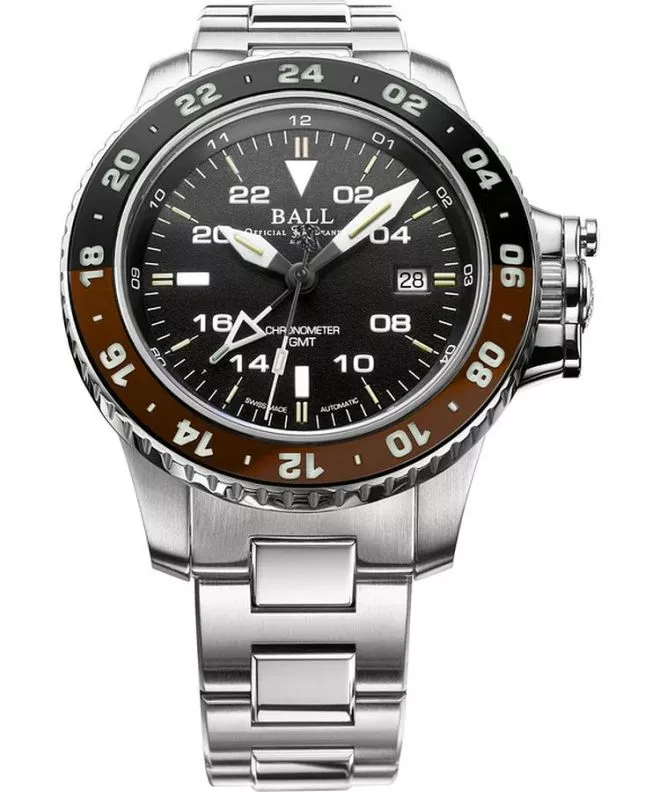 Hodinky pánské Ball Engineer Hydrocarbon AeroGMT II DG2118C-S12C-BK