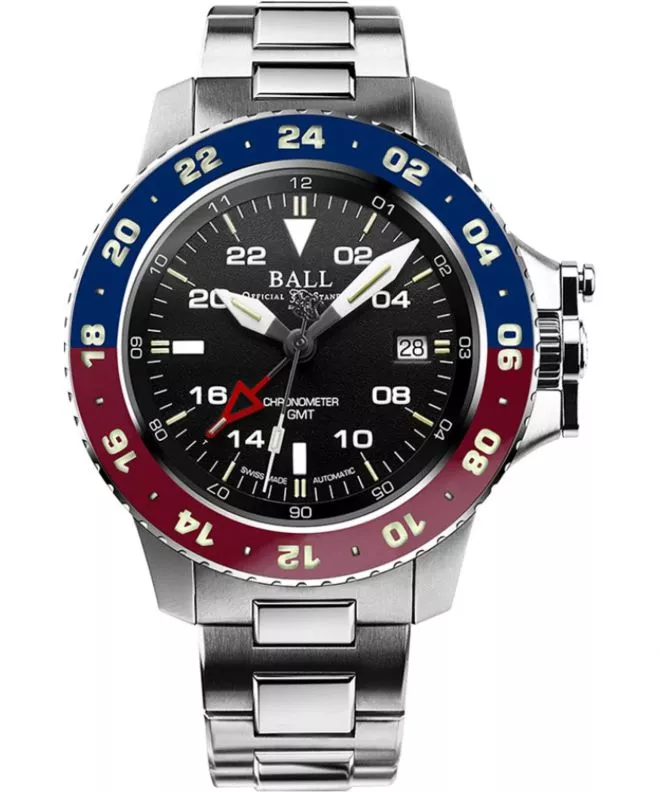 Hodinky pánské Ball Engineer Hydrocarbon AeroGMT II DG2118C-S9C-BK
