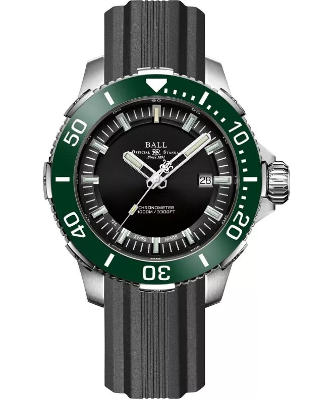 Hodinky pánské Ball Engineer Hydrocarbon DeepQUEST Ceramic DM3002A-P4CJ-BK