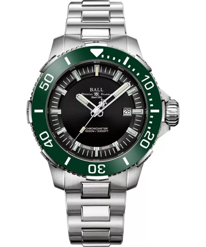 Hodinky pánské Ball Engineer Hydrocarbon DeepQUEST Ceramic DM3002A-S4CJ-BK