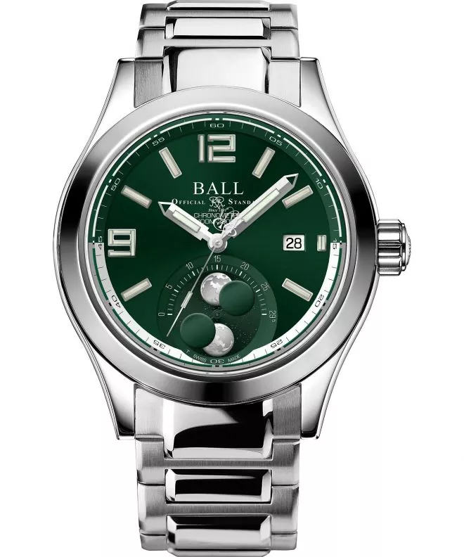 Hodinky pánské Ball Engineer II Moon Phase Automatic Chronometer Limited Edition NM2028C-S45C-GR