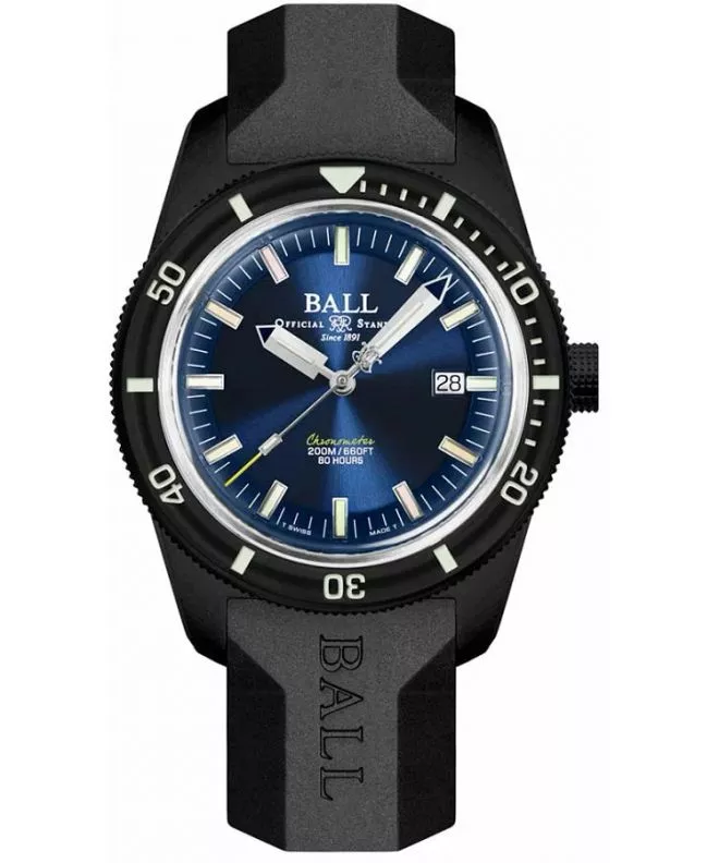 Hodinky pánské Ball Engineer II Skindiver Heritage Manufacture Chronometer Limited Edition DD3208B-P2C-BER