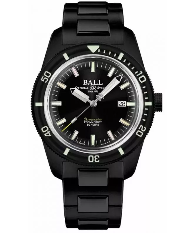 Hodinky pánské Ball Engineer II Skindiver Heritage Manufacture Chronometer Limited Edition DD3208B-S2C-BKR