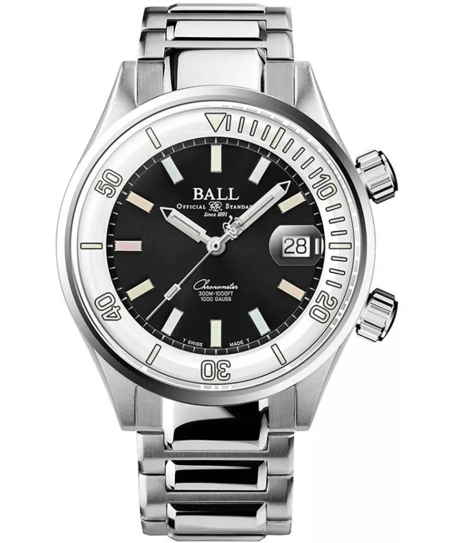 Hodinky pánské Ball Engineer Master II Diver Chronometer Automatic Limited Edition DM2280A-S5C-BKWHR