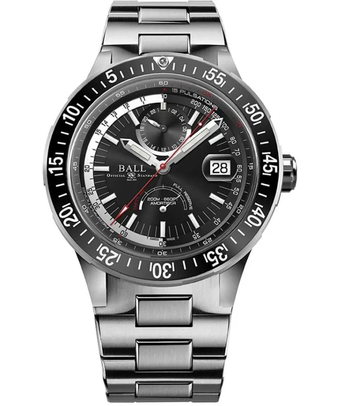 Hodinky pánské Ball Roadmaster First Responder With Rotor-Lock 41 mm Automatic Limited Edition GM3180B-S2-BK