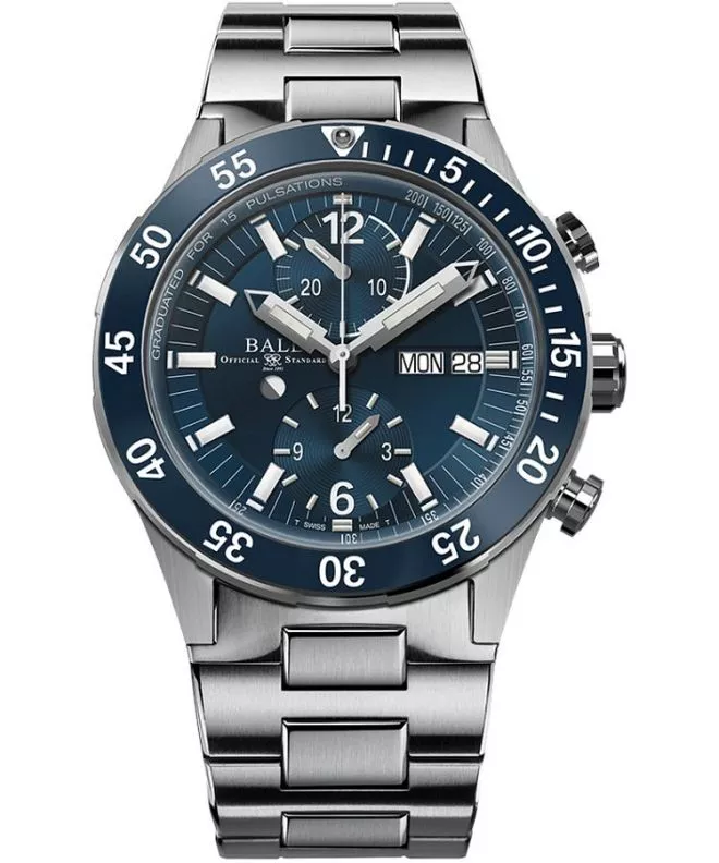 Hodinky pánské Ball Roadmaster Rescue Chronograph Limited Edition DC3030C-S1-BE