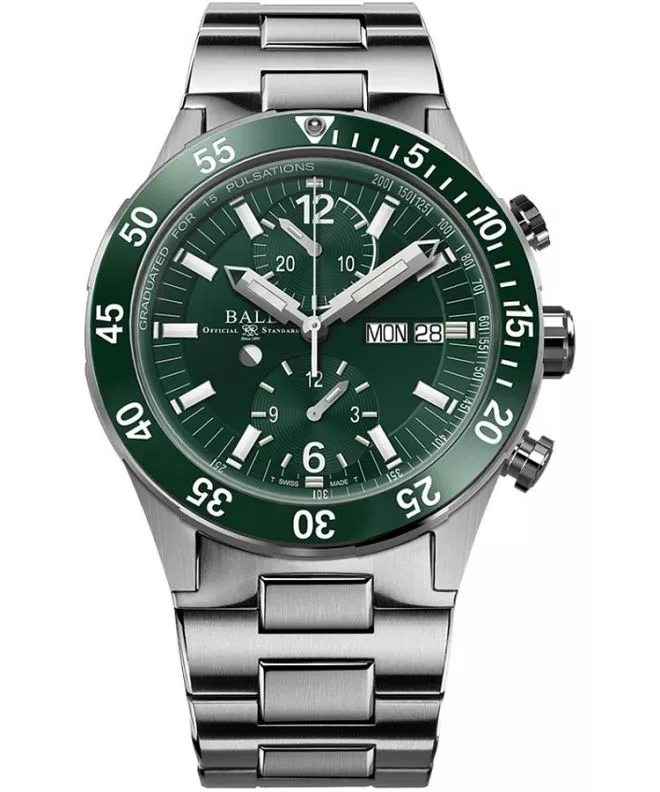 Hodinky pánské Ball Roadmaster Rescue Chronograph Limited Edition DC3030C-S2-GR