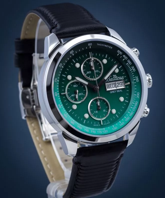 Pánské hodinky Balticus Grey Seal Chrono Limited Edition BLT-BALGSGRNCH BLT-BALGSGRNCH