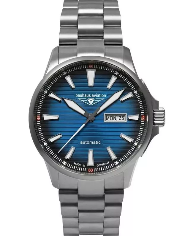 Hodinky Bauhaus Aviation Titanium Automatic 2862M-3