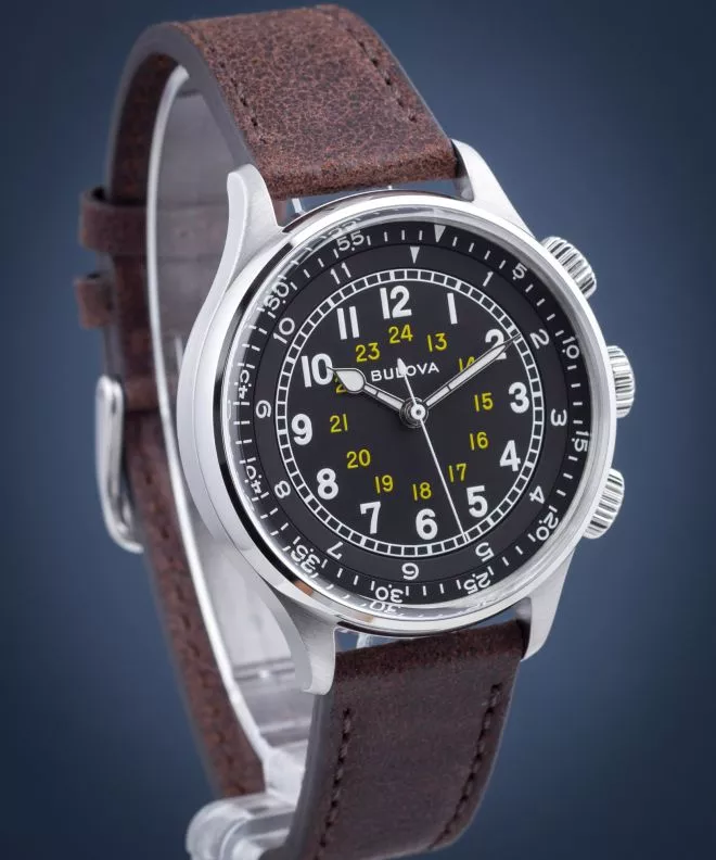 Pánské hodinky Bulova A-15 Pilot Automatic 96A245 96A245