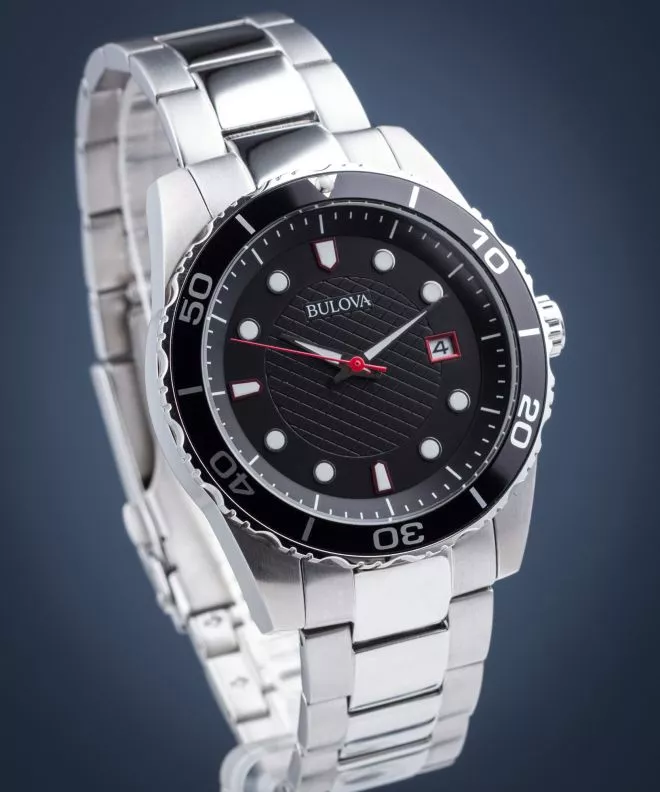 Pánské hodinky Bulova Diver Black 100m 98A195 98A195