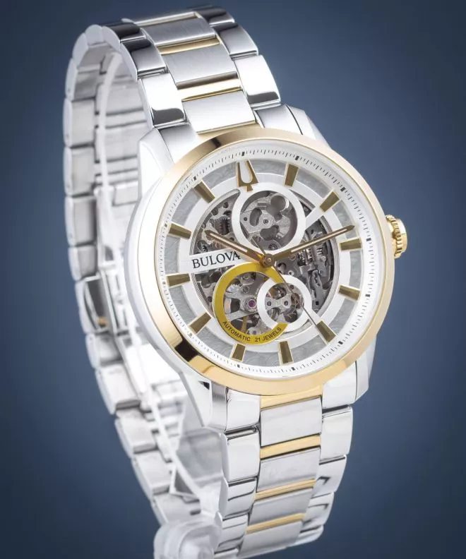 Pánské hodinky Bulova Classic Skeleton Automatic 98A214 98A214