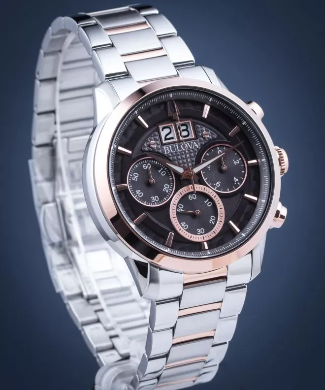Pánské hodinky Bulova Classic Sutton Chronograph 98B335 98B335