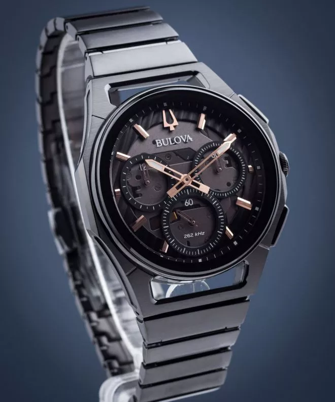 Pánské hodinky Bulova Curv Chronograph 98A207 98A207