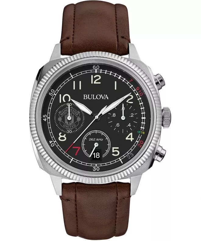 Pánské hodinky Bulova Manchester United Club Precisionist Chronograph 96B250 96B250