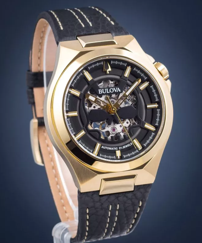 Pánské hodinky Bulova Maquina Skeleton Automatic 97A148 97A148