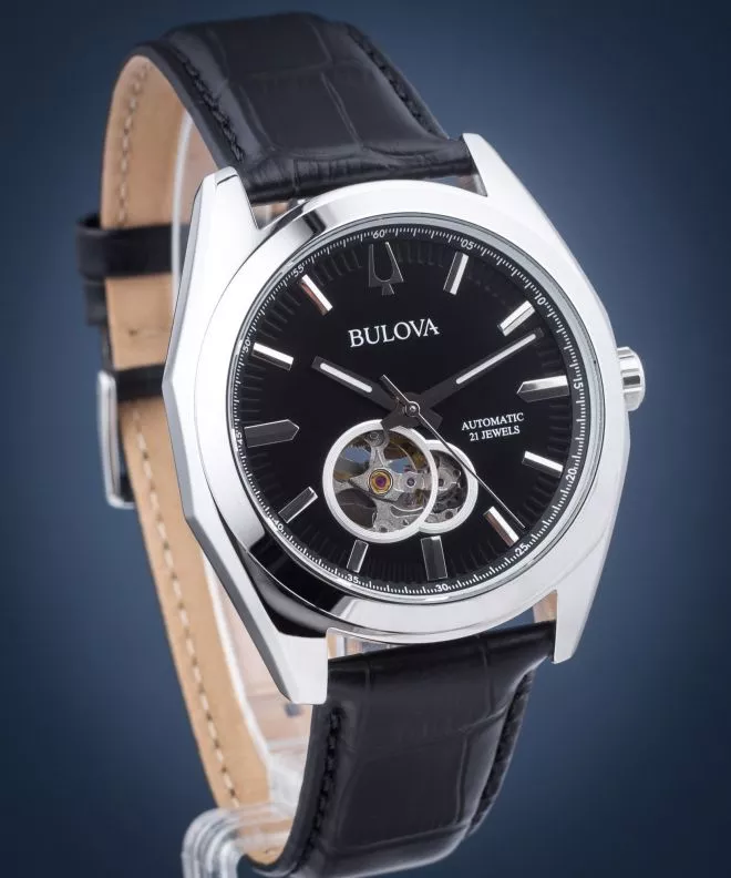 Hodinky pánské Bulova Surveyor Open Heart Automatic 96A273