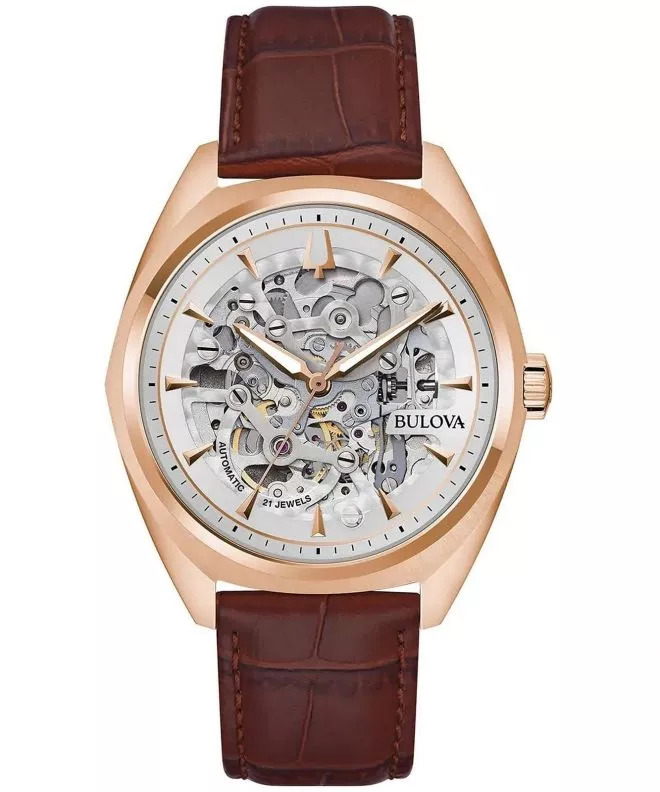 Hodinky Bulova Surveyor Skeleton Automatic 97A175