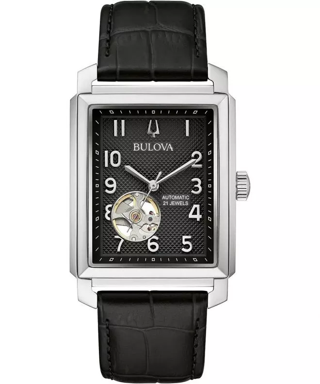 Hodinky Bulova Sutton Automatic Open-Heart 96A269