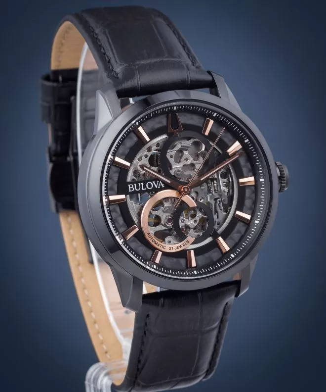 Hodinky pánské Bulova Sutton Skeleton 98A283