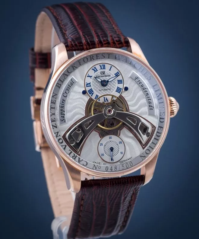 Pánské hodinky Carl von Zeyten Freudenstadt Automatic CVZ0043RG CVZ0043RG (CVZ0043RGS)