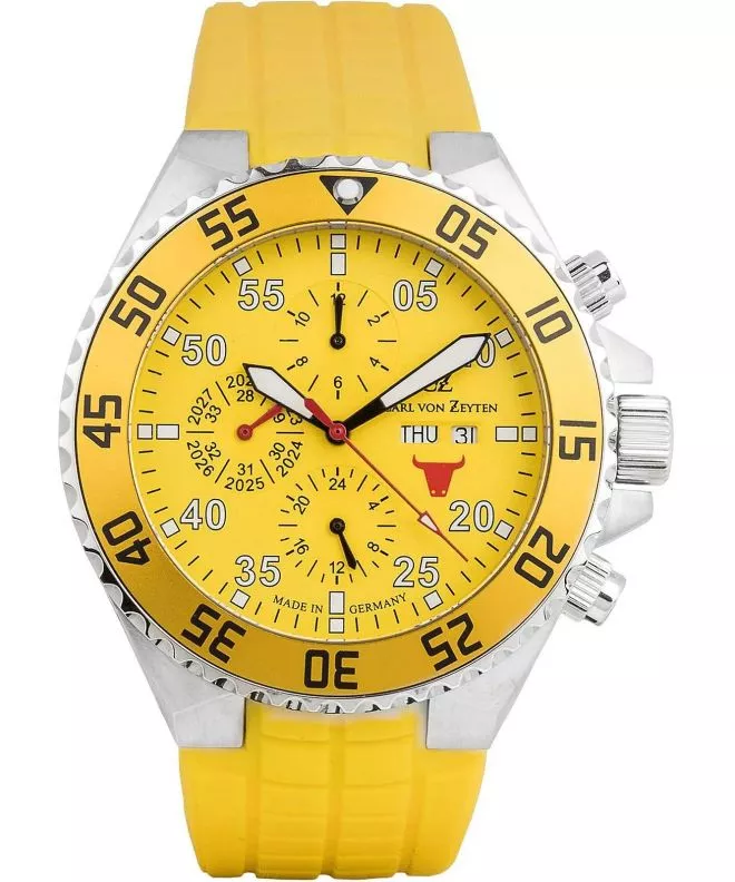 Hodinky pánské Carl von Zeyten Belchen Automatic Chronograph Limited Edition CVZ0067YLS
