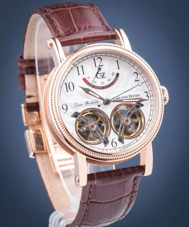 Pánské hodinky Carl von Zeyten Bernau Twin Balance Automatic CVZ0033RWH CVZ0033RWH