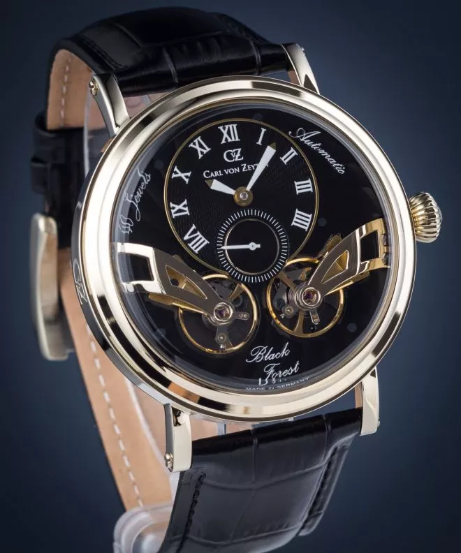 Pánské hodinky Carl von Zeyten Carl von Zeyten Black Forest Automatic CVZ0017GBK CVZ0017GBK