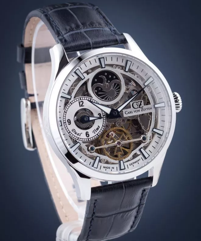 Pánské hodinky Carl von Zeyten Freiburg Skeleton Automatic CVZ0063SL CVZ0063SL