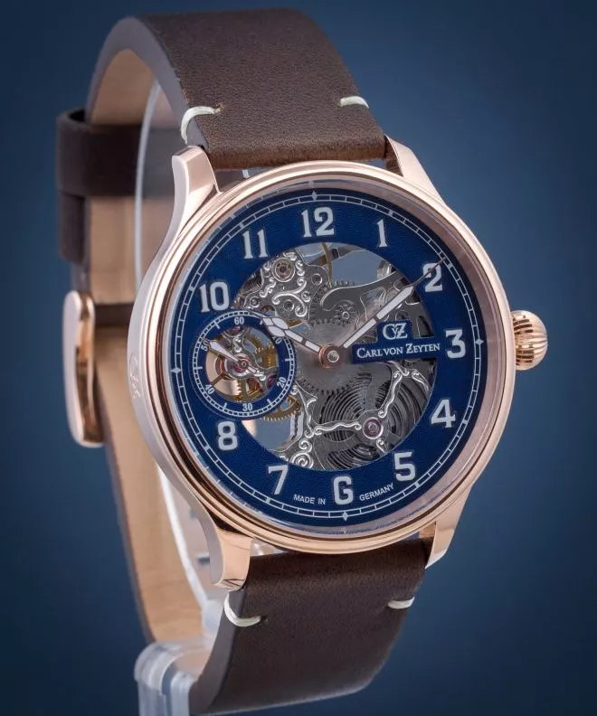 Pánské hodinky Carl von Zeyten Lahr Skeleton Automatic CVZ0021RBL CVZ0021RBL