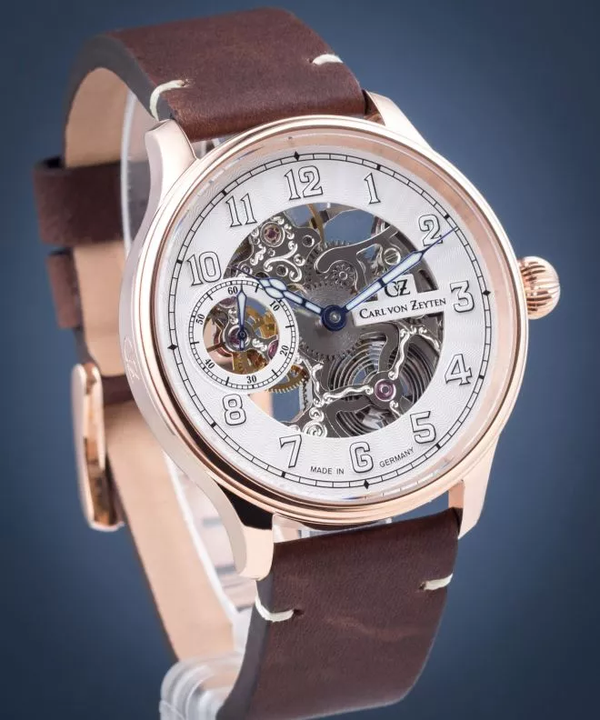 Pánské hodinky Carl von Zeyten Lahr Skeleton Automatic CVZ0021RWH CVZ0021RWH