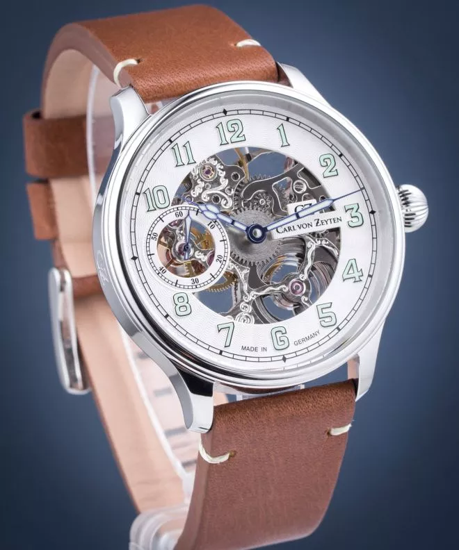 Pánské hodinky Carl von Zeyten Lahr Skeleton Automatic CVZ0021WH CVZ0021WH