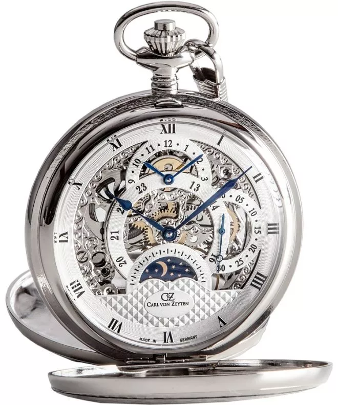 Pánské hodinky Carl von Zeyten Schutter Skeleton Mechanical CVZ0038SL CVZ0038SL