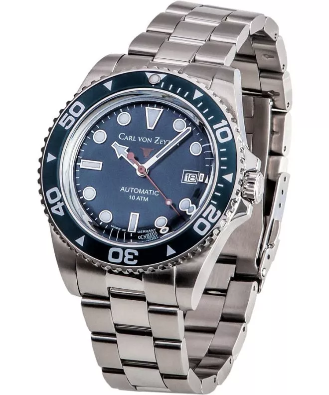 Pánské hodinky Carl von Zeyten Sport No. 30 Automatic Automatic CVZ0030BLMB CVZ0030BLMB