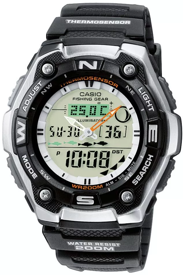 Pánské hodinky Casio Fishing Gear AQW-101-1AVER AQW-101-1AVER