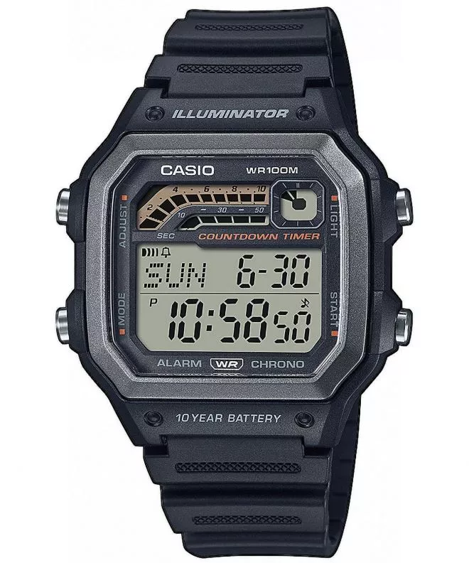 Hodinky Casio Digital WS-1600H-1AVEF