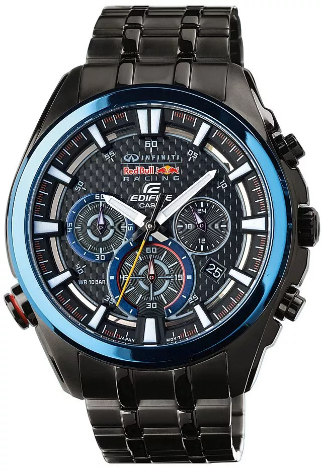 Pánské hodinky Edifice Casio Red Bull Racing 2014 LIMITED EFR-537RBK-1AER EFR-537RBK-1AER