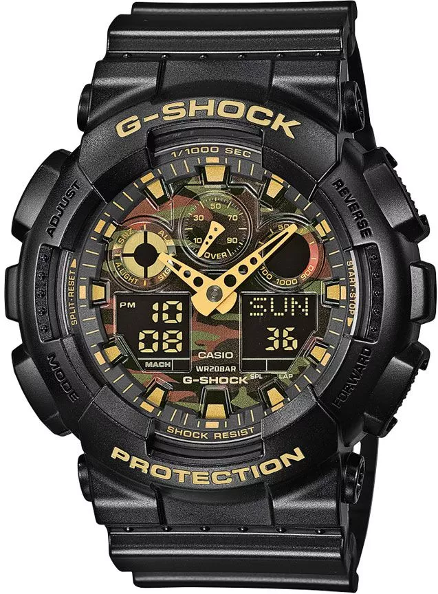 Pánské hodinky G-SHOCK Casio GA-100CF-1A9ER GA-100CF-1A9ER