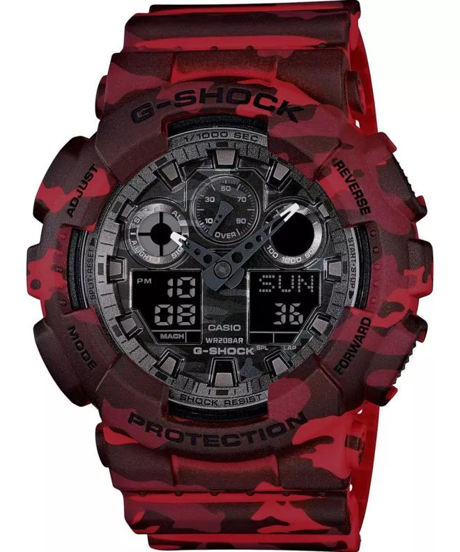 Pánské hodinky G-SHOCK Casio GA-100CM-4AER GA-100CM-4AER