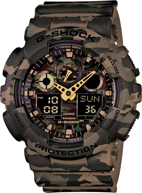 Pánské hodinky G-SHOCK Casio GA-100CM-5AER GA-100CM-5AER