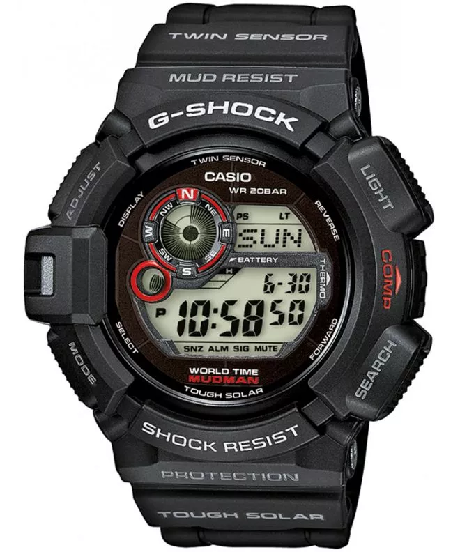 Pánské hodinky G-SHOCK Casio Mudman G-9300-1ER (G-9300-1) G-9300-1ER (G-9300-1)