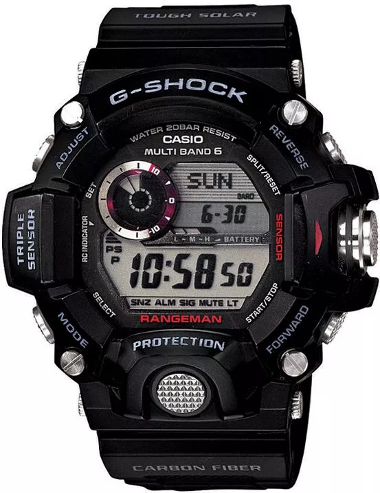 Pánské hodinky G-SHOCK Casio Rangeman GW-9400-1ER (GW-9400-1)