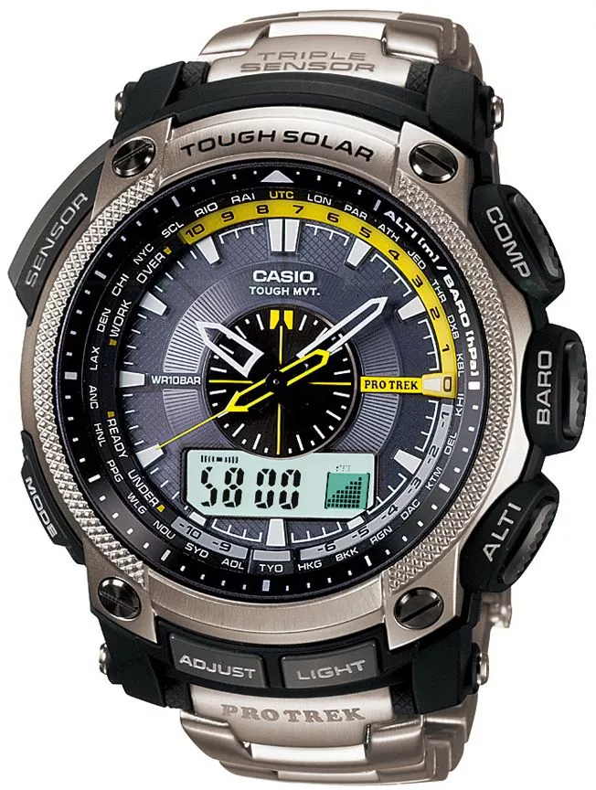 Pánské hodinky Protrek Casio Titanium PRW-5000T-7ER PRW-5000T-7ER