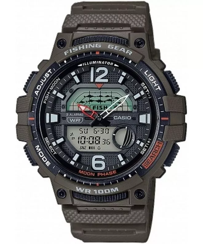 Pánské hodinky Casio Sport Fishing Gear Combi WSC-1250H-3AVEF WSC-1250H-3AVEF